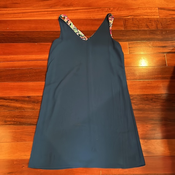 Lilly Pulitzer Pink and Green Floral Mini Dress - Picture 6 of 6